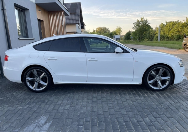 Audi A5 cena 63900 przebieg: 264386, rok produkcji 2015 z Poznań małe 211